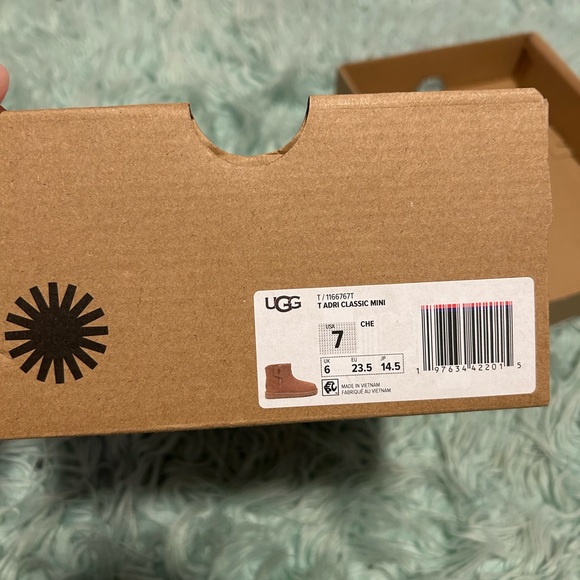 UGG Classic Mini Boots - Tan - Picture 1 of 6